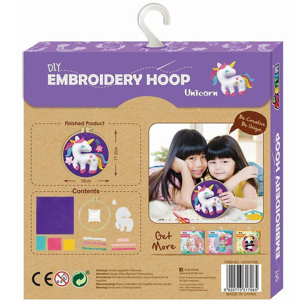 UNICORN EMBROIDERY KIT for Kids-Craft Kits-Little Lane Workshops