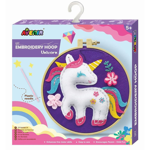 UNICORN EMBROIDERY KIT for Kids-Craft Kits-Little Lane Workshops
