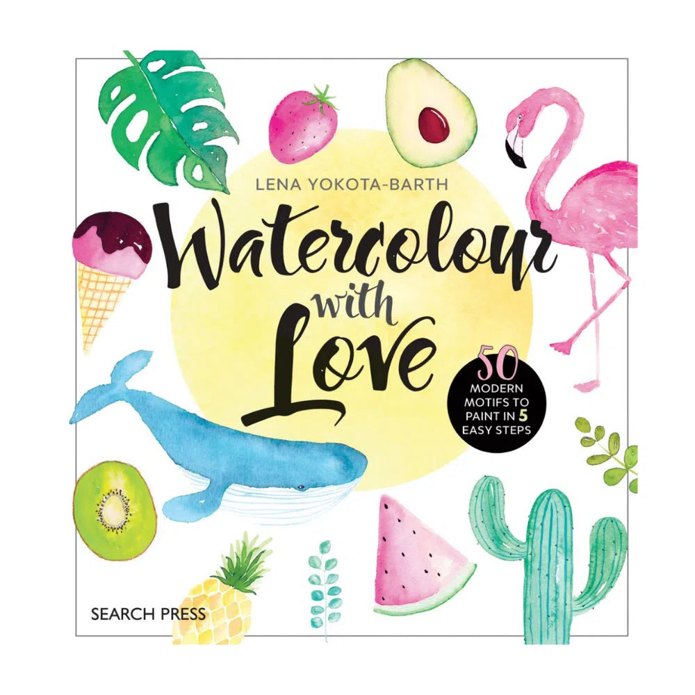 WATERCOLOUR WITH LOVE BOOK-Magazine & Books-Little Lane Workshops