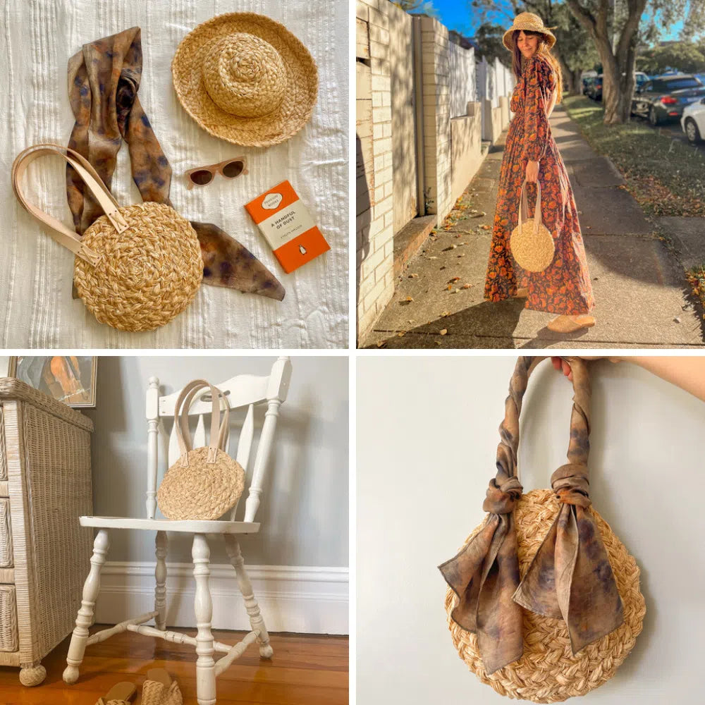 WOVEN RAFFIA BAG WORKSHOP-Workshop-Little Lane Workshops