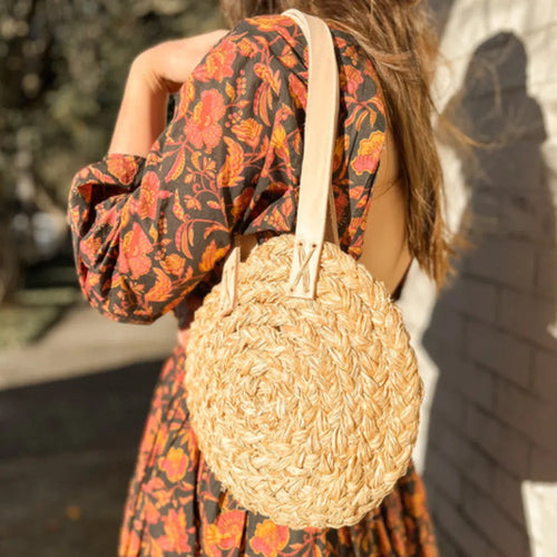 WOVEN RAFFIA BAG WORKSHOP Little Lane