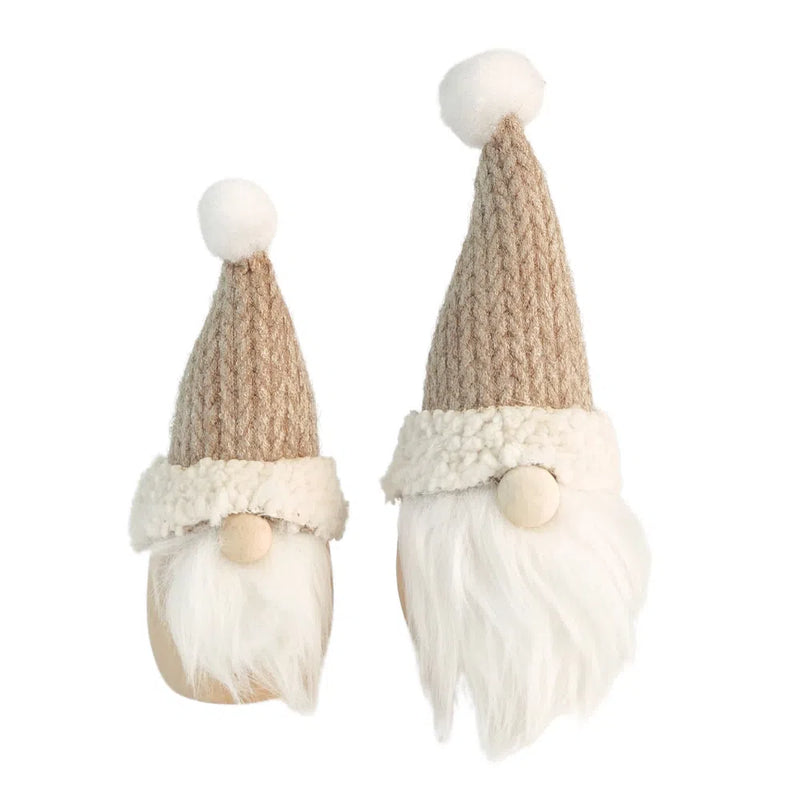 Wooden Santa Decoration - Two sizes-Homewares-Little Lane Workshops