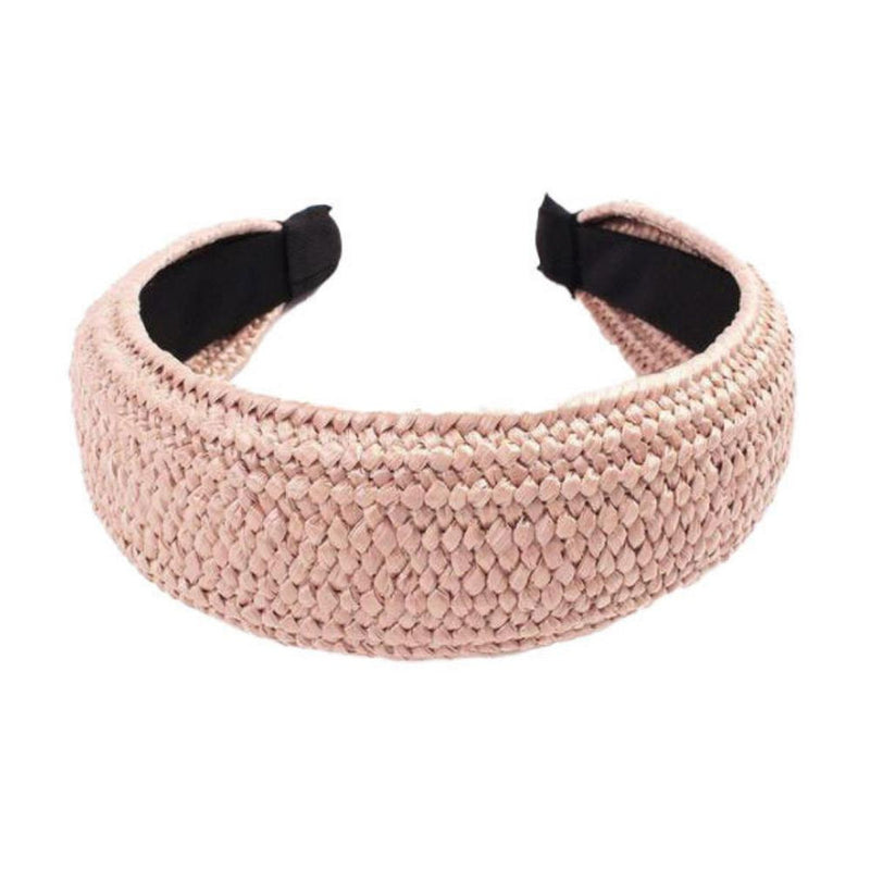 Woven Head Band Blush-Jewellery-Little Lane Workshops