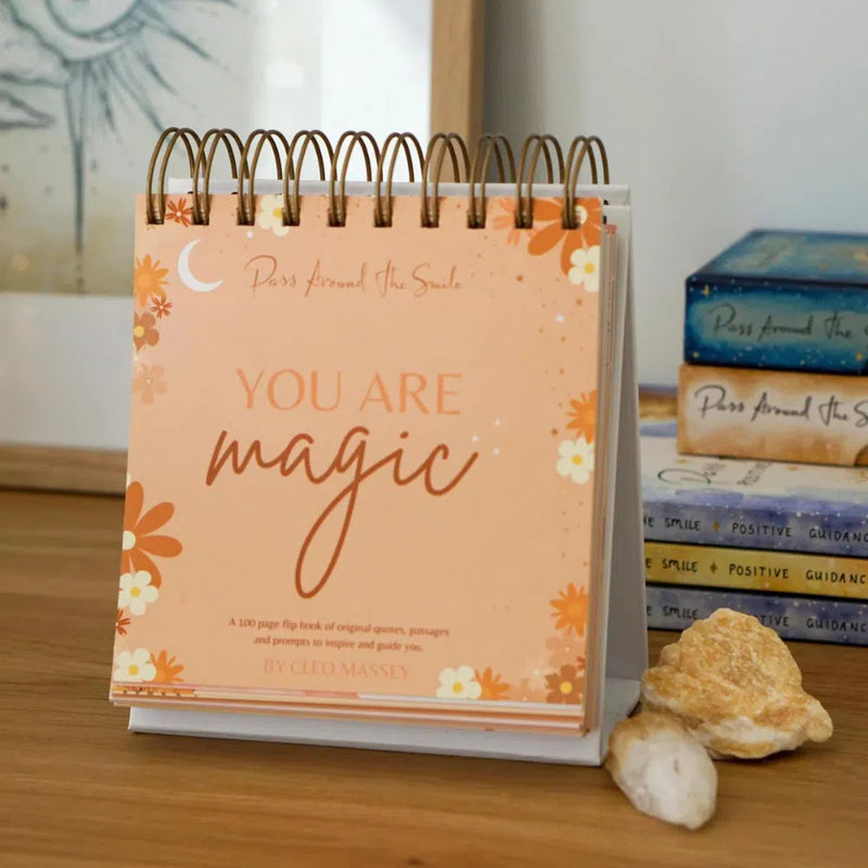 You Are Magic - Flip Book- By Pass Around The Smile-Affirmation Cards-Little Lane Workshops
