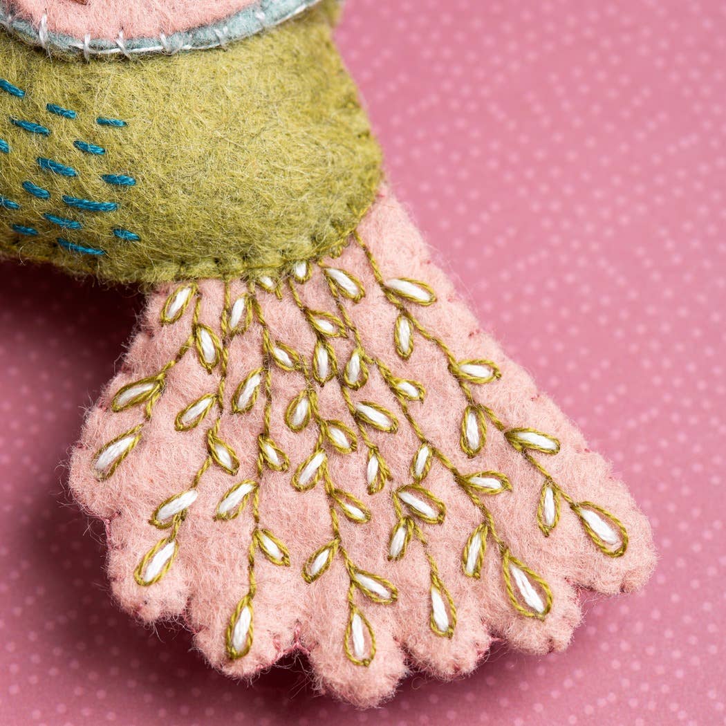 Hummingbird Felt Craft Mini Kit by Corrine Lapierre-Craft Kits-Little Lane Workshops