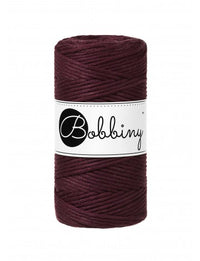 Bobbiny Macrame Twisted Mop Cotton - Coloured 3mm x 100 meters-Macrame-Little Lane Workshops