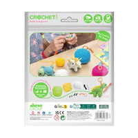 CROCHET Keychain - Baby Stegosaur-Craft Kits-Little Lane Workshops