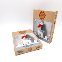 Polar Bear Felt Craft Mini Kit by Corrine Lapierre-Craft Kits-Little Lane Workshops