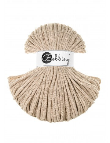 Bobbiny Braided Cord Recycle Cotton - 5mm x 100 meters