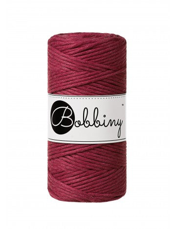 Bobbiny Macrame Twisted Mop Cotton - Coloured 3mm x 100 meters-Macrame-Little Lane Workshops